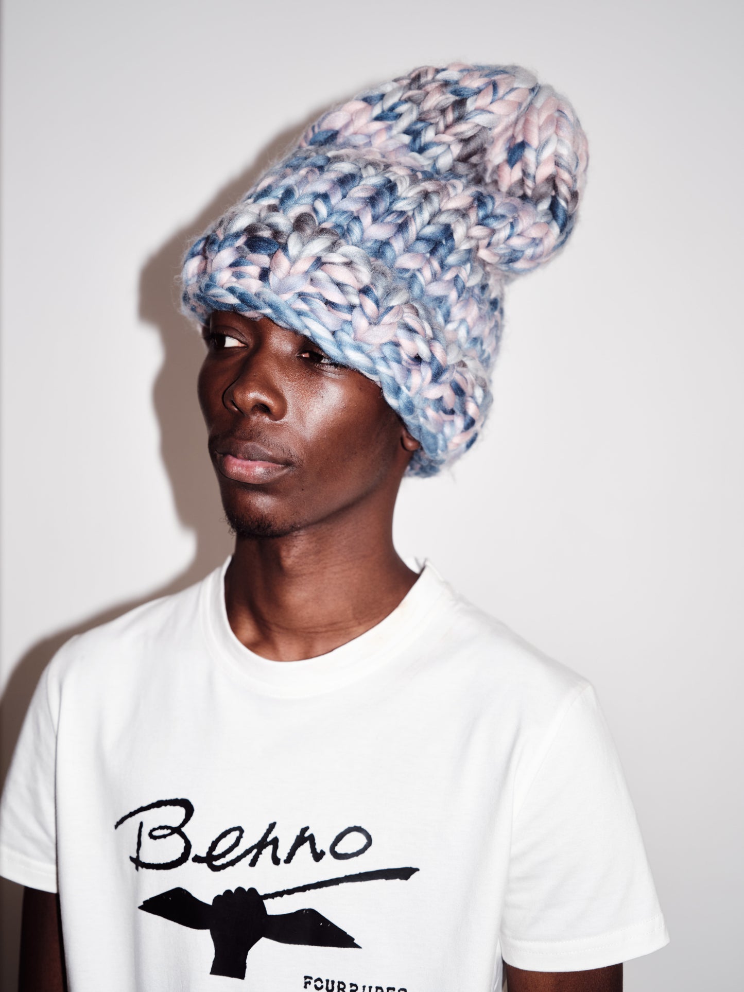 Blue Rose Beanie